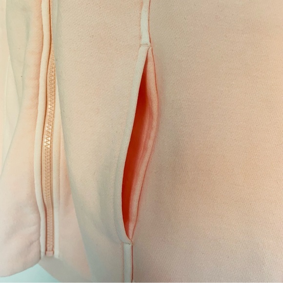 *DONATED* AIM NWT Pink Fleece Full Zip Hoodie with Thumbholes Size Small - Picture 14 of 16